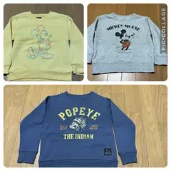 トレーナー　サイズ110 3着セット