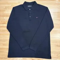 Nike Golf Dri-Fit 黒 長袖ポロシャツ