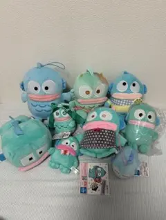 にしむらゆうじ×はぴだんぶい ぬいぐるみバッグチャーム 全6種セット