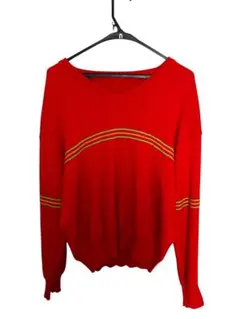 イタリア製　Vネックニット