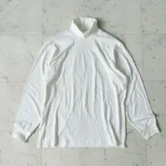 ユニクロ ソフトタッチタートルネックＴシャツ 柔らか 綿100％ 長袖トップスのサムネイル