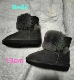 BeBe ベベ ムートン ブーツ 13.0cmのサムネイル