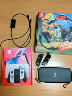 Nintendo Switch 有機EL ホワイト+リングフィットアドベンチャー