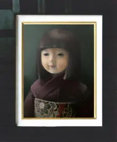 斎藤真一「越後瞽女日記 陽の唄」油彩作品 - メルカリ