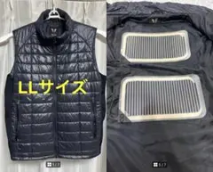 LLサイズ　サンエス 雷神の電熱ベスト　PTC面状発熱体　2枚セット　付き