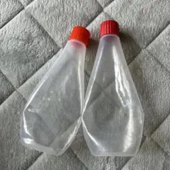 マヨネーズ空きボトル 2本セット 赤キャップ - メルカリ