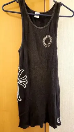 クロムハーツ ノースリーブ　トップス　レディース CHROME HEARTS クロムハーツ（原本無） オールド スクリプトロゴ