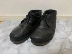 未使用品　Clarks　UK8　Weaver Boot　ウィーバーブーツ　革靴 未使用品 Clarks UK8 Weaver Boot ウィーバーブーツ 革靴 2025年