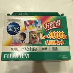 富士フィルム プリンター用紙 光沢 普通 L 400枚