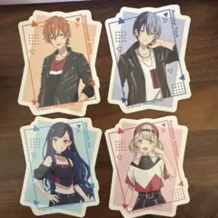 劇場版プロジェクトセカイ キャラクター ステッカー ビビバス セット