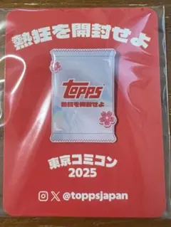 Topps 東京コミコン 2025 ピンバッチ　ノベリティのサムネイル