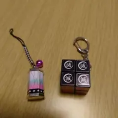 鬼滅の刃　ルービックキューブキーホルダー　おみくじ