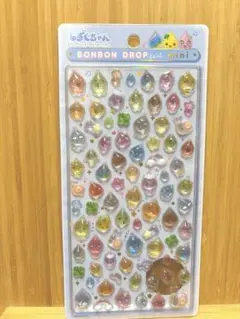 【正規品】【即日発送】ボンボンドロップシール　ミニ　しずくちゃん　なかまたち
