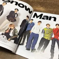 【美品】NYLONJAPAN SnowMan 表紙