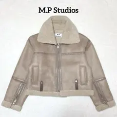【美品】M.P Studios　ムートンジャケット メンズ ボア
