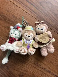 ダッフィー、シェリーメイ、ジェラトーニ　キーホルダー