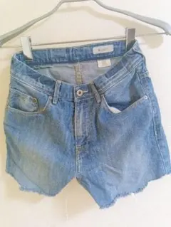 &SHORTS デニムブルー ハーフパンツ　H&M　キッズ