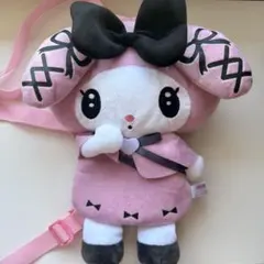 Sanrioサンリオ 真夜中のメロクロ ぬいぐるみ リュック マイメロディ