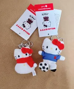 ☆レア☆　キティ 雪だるま ぬいぐるみ セット 日本限定【レア】ハローキティ 雪だるま ぬいぐるみ キティ