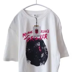 マイケルジャクソン　スリラー　Tシャツ　白　ホワイト