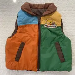 ミキハウス ベスト 80 リバーシブル