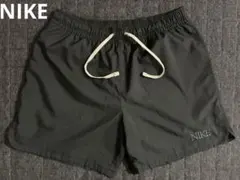 NIKE ナイキ　ナイロンショートパンツ　裏地メッシュ　ダークグレー
