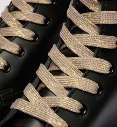 ドクターマーチン　ブーツ紐 キラキラ