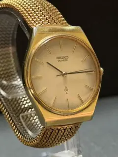 セイコー SEIKO 稼働品 5y94-7020 メンズ ヴィンテージ ラウンド 