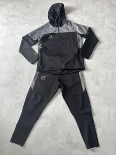 ルースイソンブラ　スポーツジャージセット ブラック/グレー