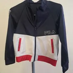 FILA ラッシュガード ネイビー/ホワイト/レッド
