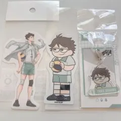 ハイキュー ジロリ vs 及川徹 アンブレラマーカー ステッカー