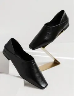 SHEIN スリッポンローファー フラットシューズ レディース