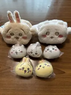 ⭐️ちいかわ ミニキャラメルポーチ＆ボールチェーンマスコット ちいかわうさぎ⭐️