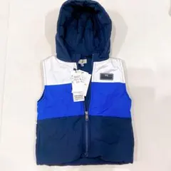 新品未使用【Paul Smith】中綿ベスト　紺　青　100cm