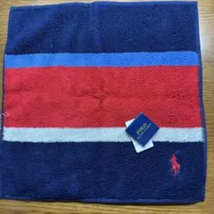 【新品未使用タグ付き】Polo Ralph Lauren ストライプハンカチ