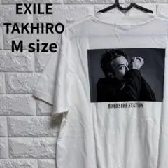 EXILE TAKAHIRO 道の駅 フォト Tシャツ LDH コットン M