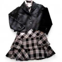 ヒロミチナカノ フォーマル女の子120cm4点セット卒園式 入学式