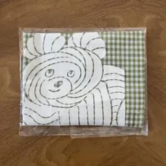 oyaMADE トート　クマッキー　ギンガムチェック　オヤマデ　紙博