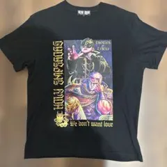 新日本プロレス 北斗の拳 タイチ サウザー Tシャツ Mサイズ 墓場画廊 美品のサムネイル