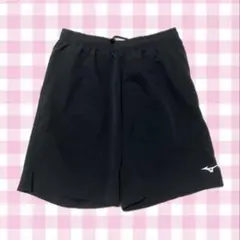 ハーフパンツ スポーツウェア テニス バレー レディース メンズ M ミズノ 黒