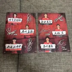 バレとも特典　日本代表　女子　男子 クリアファイル