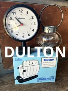 ダルトン DULTON ダブルフェイスクロック グレイ - メルカリ