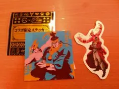 ジョジョ スシロー コラボ ステッカー アヴドゥル マジシャンズレッド