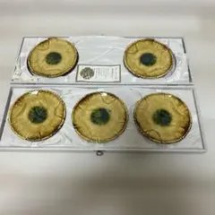 （古董品）美濃焼　織部　清山窯　小皿　銘々皿　5枚セット