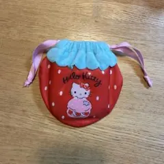 サンリオ　ハローキティ　いちご　巾着 エコバッグ