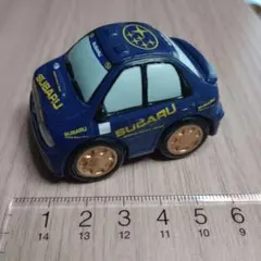 SUBARU World Rally Team デフォルメソフビミニカーのサムネイル