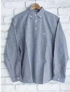 SUNSHINE+CLOUD ギンガムチェックシャツ　スリップオンシャツ