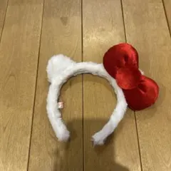サンリオ猫耳リボン付きカチューシャ