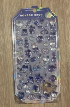 ︎ボンボンドロップシール　よるねこボンボン　オリジナル　シャーベット　正規品