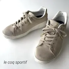 ルコックスポルティフ ラ ローラン リフト QZ3TJC39PG 厚底 23cm